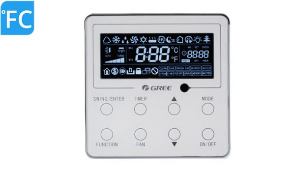 Zestaw system U-MATCH U-MATCH GREE Kasetonowy GUD160T 130m2 GREE