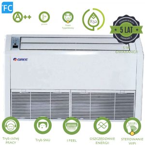 MIDEA XTREME SAVE WARMER, A+++/A++, 5.3kW,5.6kW, Naścienny do 70m2 5.3kW MIDEA