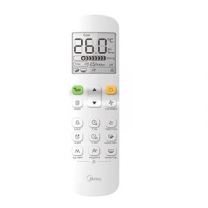 °FC Sterownik bezprzewodowy Klimatyzator Midea Pilot RM12D Pręgkość nawiewu MIDEA pilot.RM12D.detail-2.jpg Midea