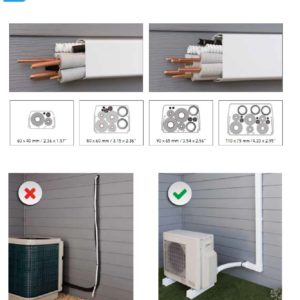 ELEMENTY ŁĄCZĄCE KORYTKO INSTALACYJNE OPTIMAL DUCT - długość 2 metry HERO