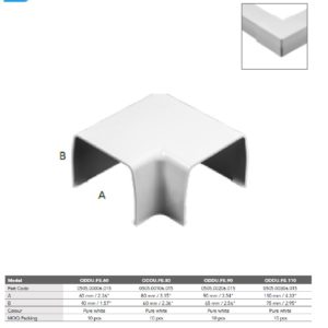 ELEMENTY ŁĄCZĄCE Kolano 90° OPTIMAL DUCT