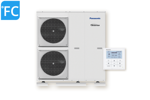 Panasonic MONOBLOK do grzania I chłodzenia // SERIA T-CAP R32 12kW WH-MXC12J9E8-SM* chłodzenie AQUAREA